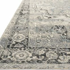LOLOI MIKA 01 INDOOR-OUTDOOR RUG: GREY, PALE BLUE