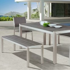 ZUO THE MINIMALIST 6' OUTDOOR DINING TABLE