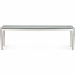 ZUO THE MINIMALIST 5' OUTDOOR DINING BENCH
