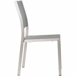 ZUO THE MINIMALIST OUTDOOR DINING SIDE CHAIR | SET OF 2