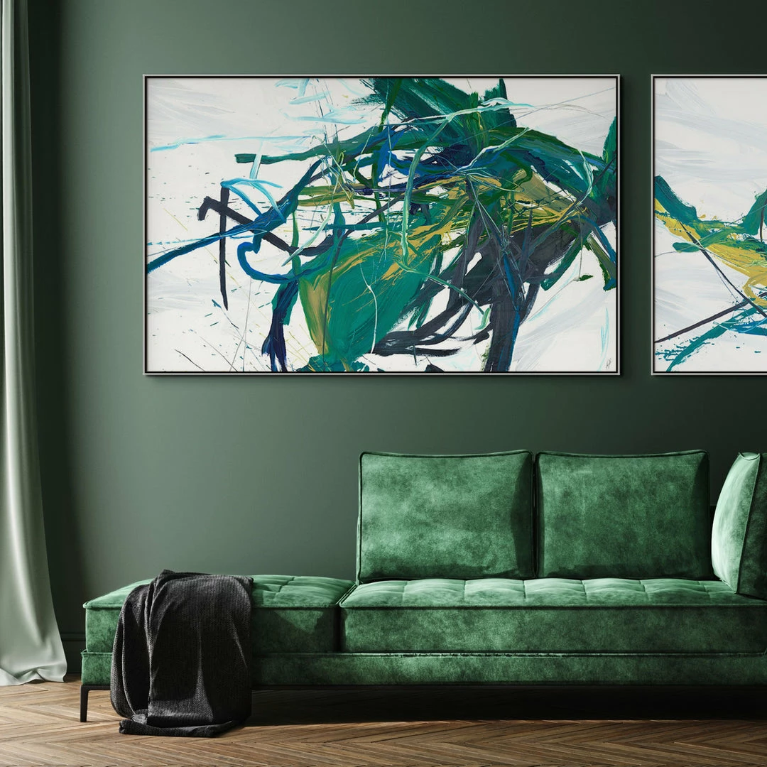 Flash Sale π L ART "MIXED EMOTIONS I" CANVAS ART π€© 2 L ART "MIXED EMOTIONS I" CANVAS ART