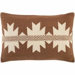 SURYA Pillows + Decor MOCHA MESA LUMBAR PILLOW