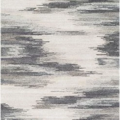 SURYA MODESTO WOOL + VISCOSE RUG: CHARCOAL