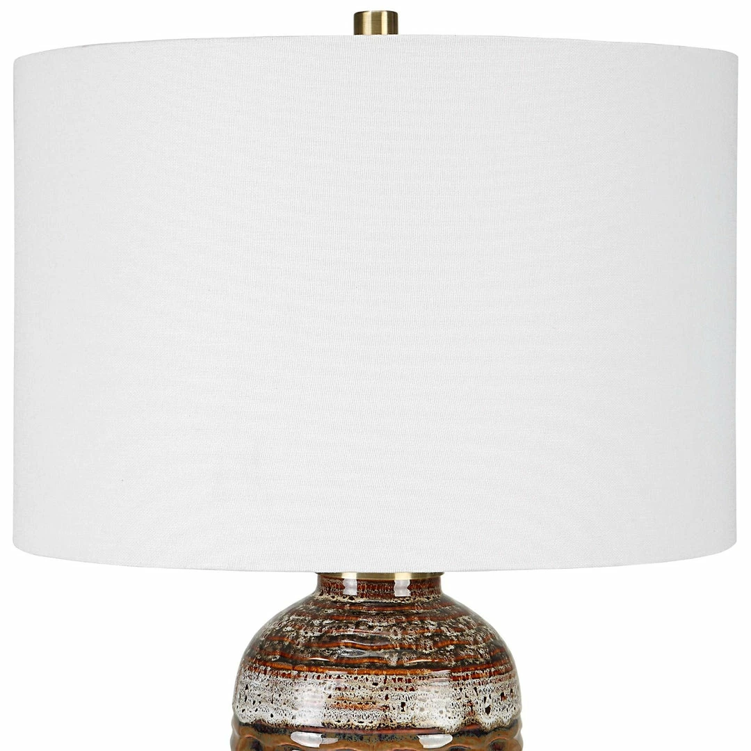 Budget 😉 UTTERMOST Lighting MOJAVE CLAY LAYERS CERAMIC LAMP 🛒 3 UTTERMOST Lighting MOJAVE CLAY LAYERS CERAMIC LAMP