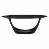 NUEVO MONTANA BLACK OVAL DINING TABLE Furniture