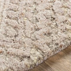 SURYA MONTCLAIR WOOL + VISCOSE RUG: SAND