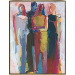 L ART "MOODY III" CANVAS ART Wall Art