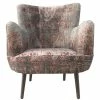ZUO Furniture MORRO VINTAGE PRINT ARM CHAIR