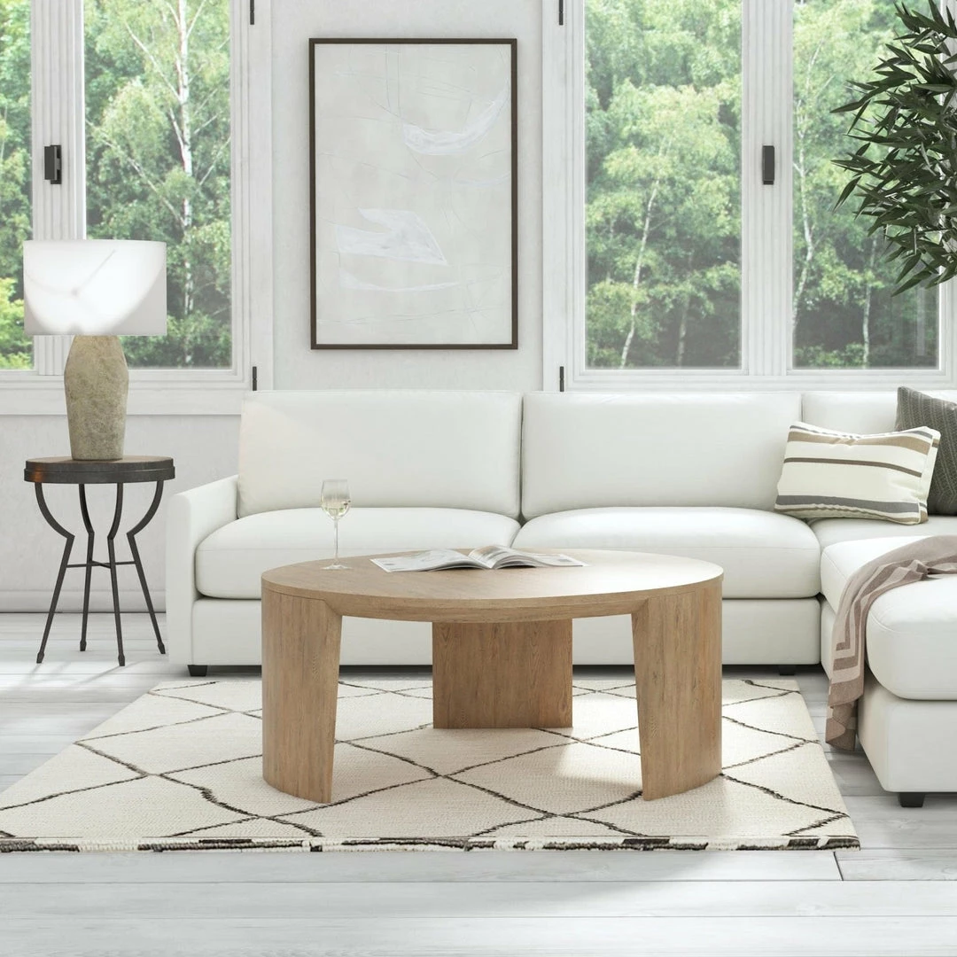 Best Sale ❤️ HOOKER MORTON ROUND COFFEE TABLE Furniture ⭐ 2 HOOKER MORTON ROUND COFFEE TABLE Furniture