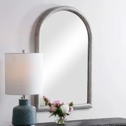 Cheapest ๐งจ UTTERMOST Mirrors MOTTLED SILVER ARCH MIRROR ๐ 9 UTTERMOST Mirrors MOTTLED SILVER ARCH MIRROR