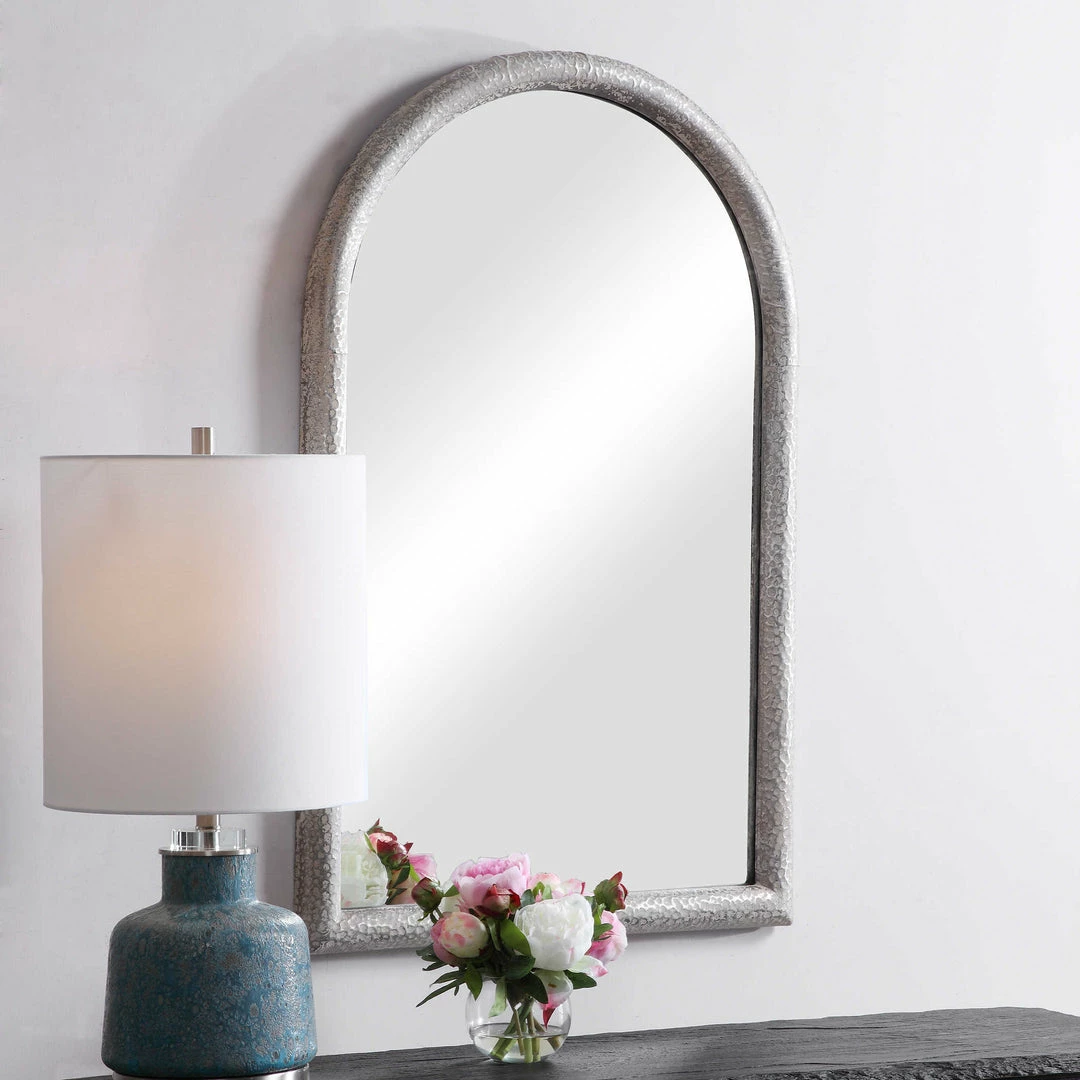 Cheapest ๐งจ UTTERMOST Mirrors MOTTLED SILVER ARCH MIRROR ๐ 4 UTTERMOST Mirrors MOTTLED SILVER ARCH MIRROR