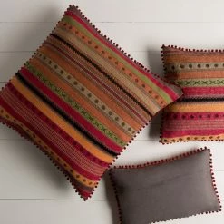 SURYA RENA POM PILLOW Pillows + Decor