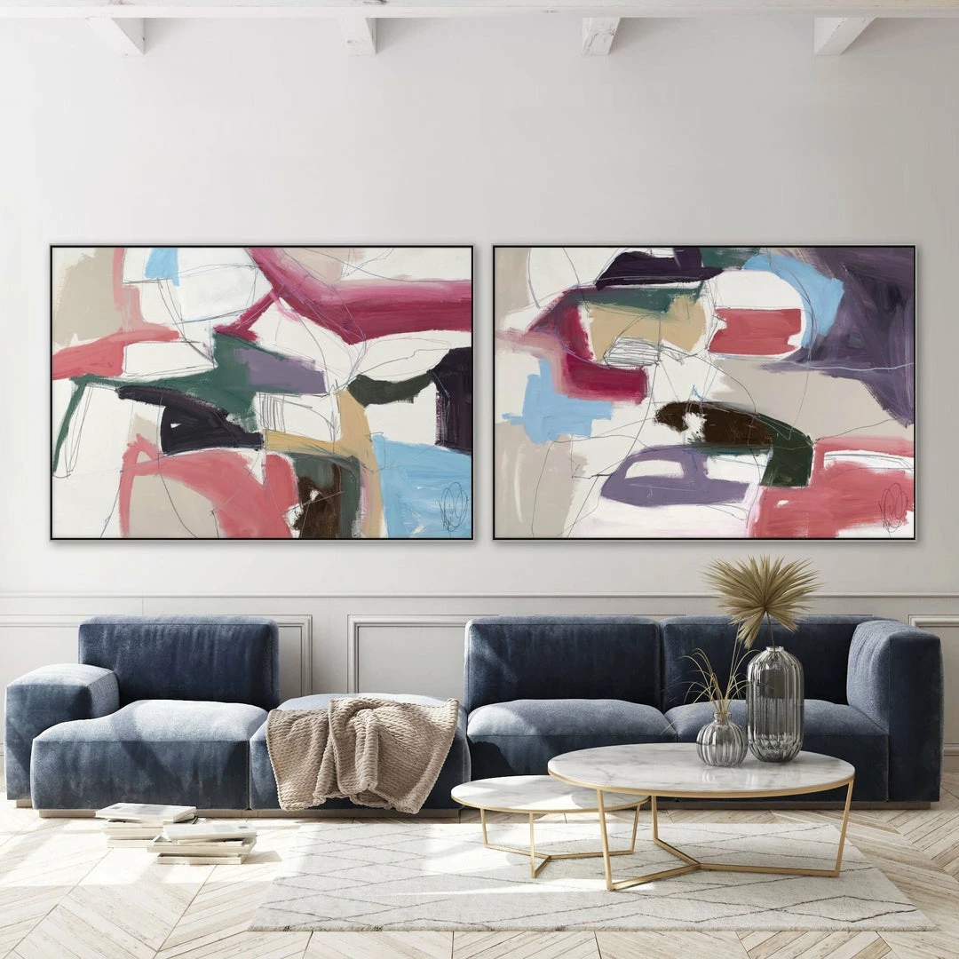 Best reviews of ๐ L ART "MUFFLED APPROACH II" CANVAS ART ๐ 2 L ART "MUFFLED APPROACH II" CANVAS ART