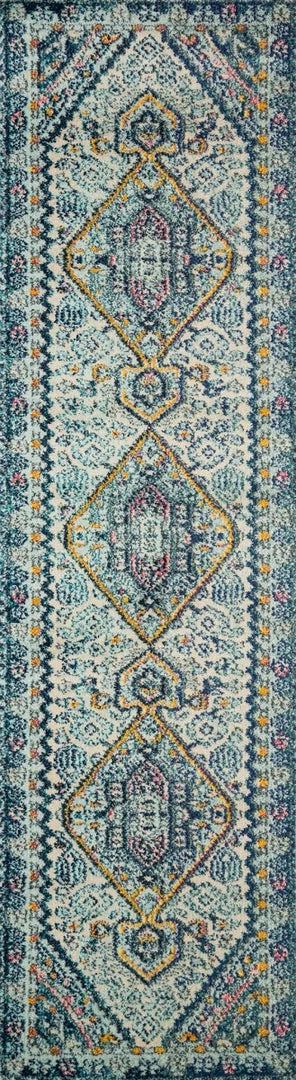 Best Pirce 😉 LOLOI NATALYA RUG: AQUA, INDIGO 😉 6 LOLOI NATALYA RUG: AQUA, INDIGO