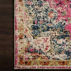 LOLOI NADENKA RUG: PINK MULTI