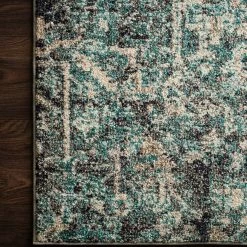 LOLOI NAJMA RUG: SLATE BLUE, SMOKE
