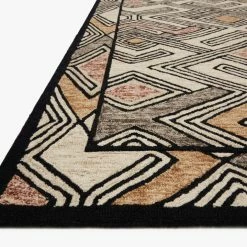 Deals ๐ LOLOI NALA HAND-TUFTED WOOL RUG: IVORY, BLACK, CAMEL, ROSE ๐ 5 LOLOI NALA HAND-TUFTED WOOL RUG: IVORY, BLACK, CAMEL, ROSE