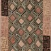 LOLOI NALA HAND-TUFTED WOOL RUG: TERRACOTTA, BLACK
