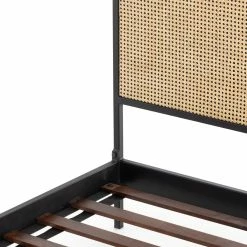 Discount ๐งจ FOUR HANDS NATALIA ARCHED CANE PANEL BED Furniture โญ 26 FOUR HANDS NATALIA ARCHED CANE PANEL BED Furniture