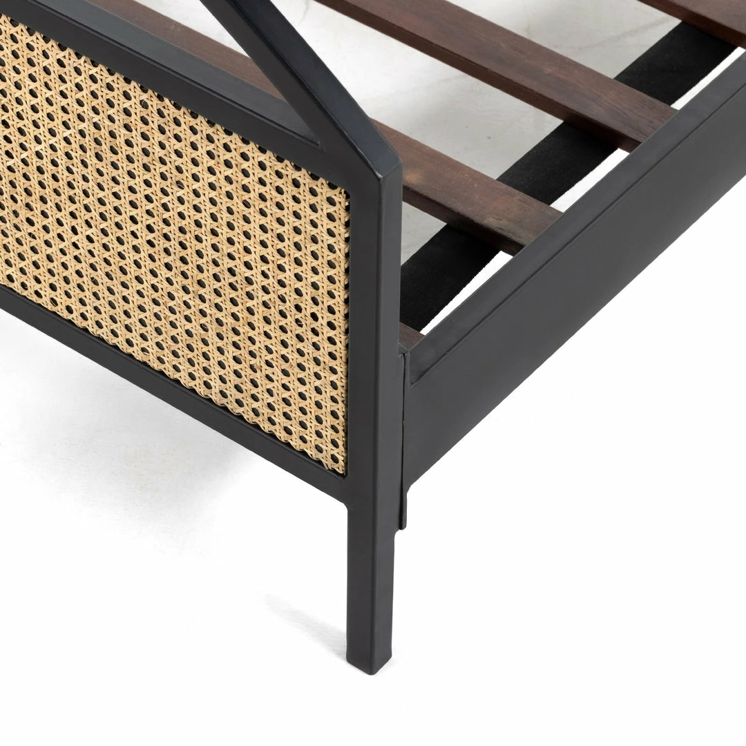 Discount ๐งจ FOUR HANDS NATALIA ARCHED CANE PANEL BED Furniture โญ 10 FOUR HANDS NATALIA ARCHED CANE PANEL BED Furniture