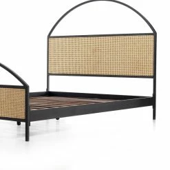 Discount ๐งจ FOUR HANDS NATALIA ARCHED CANE PANEL BED Furniture โญ 23 FOUR HANDS NATALIA ARCHED CANE PANEL BED Furniture