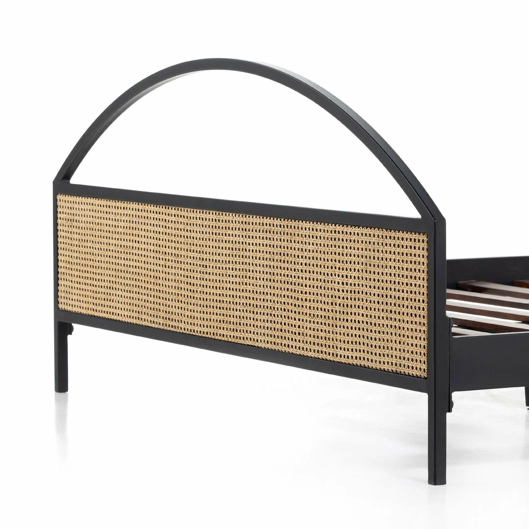 Discount ๐งจ FOUR HANDS NATALIA ARCHED CANE PANEL BED Furniture โญ 7 FOUR HANDS NATALIA ARCHED CANE PANEL BED Furniture