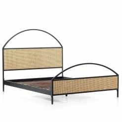 Discount ๐งจ FOUR HANDS NATALIA ARCHED CANE PANEL BED Furniture โญ 20 FOUR HANDS NATALIA ARCHED CANE PANEL BED Furniture