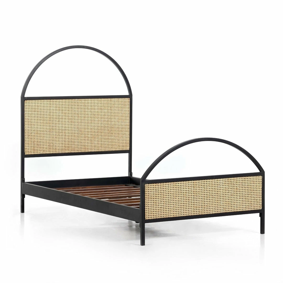 Discount ๐งจ FOUR HANDS NATALIA ARCHED CANE PANEL BED Furniture โญ 12 FOUR HANDS NATALIA ARCHED CANE PANEL BED Furniture