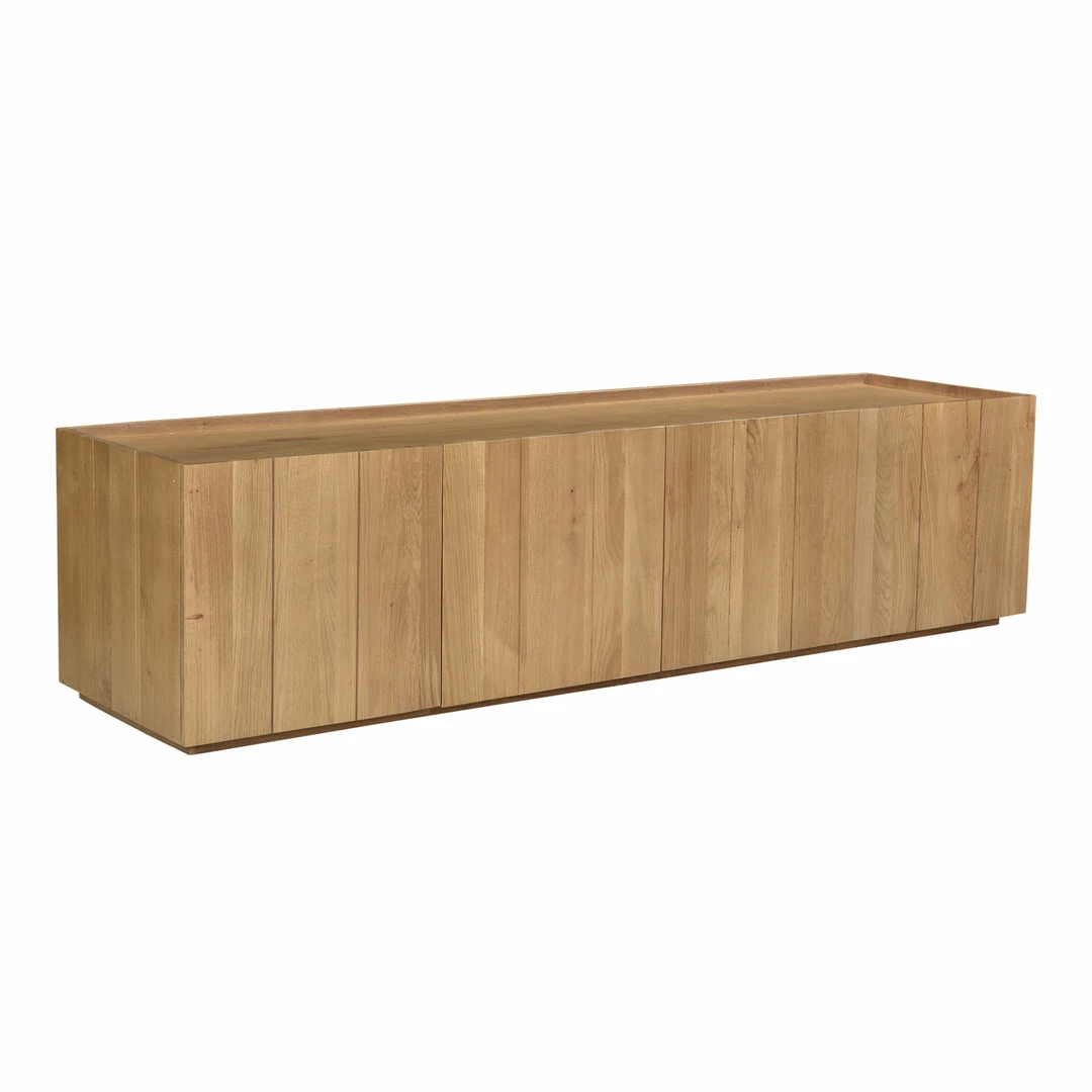Outlet π MOES NATURAL OAK PLANK MEDIA CABINET π 4 MOES NATURAL OAK PLANK MEDIA CABINET
