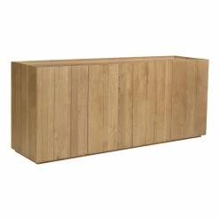 MOES NATURAL OAK PLANK SIDEBOARD