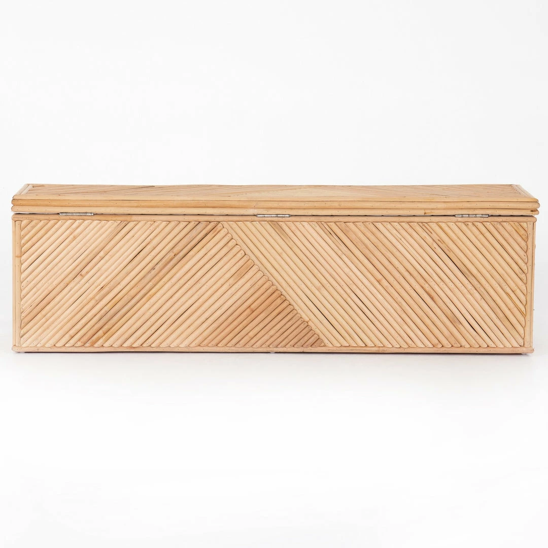 Flash Sale ๐งจ FOUR HANDS NATURAL RATTAN POLE BEDROOM TRUNK ๐ฅฐ 4 FOUR HANDS NATURAL RATTAN POLE BEDROOM TRUNK