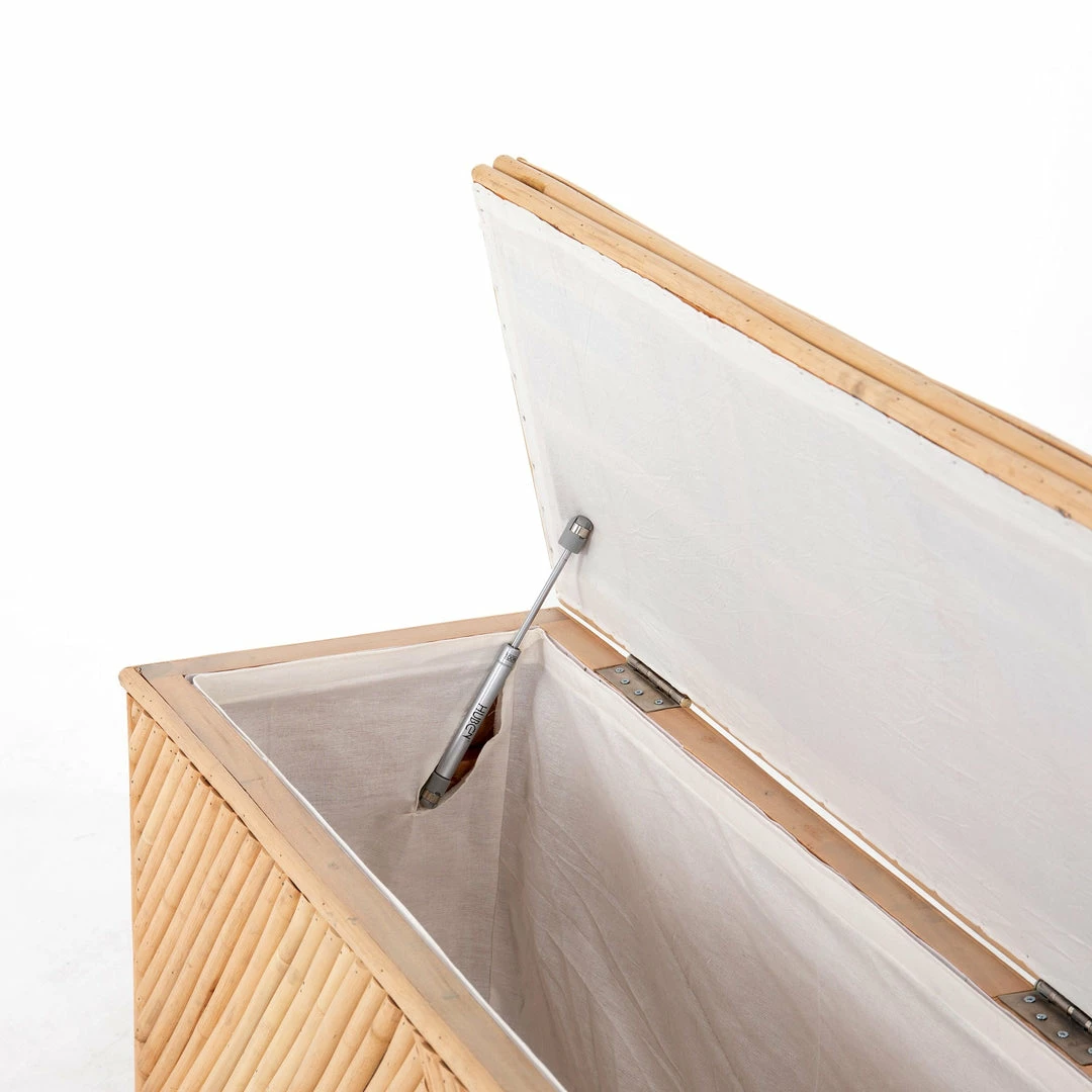 Flash Sale ๐งจ FOUR HANDS NATURAL RATTAN POLE BEDROOM TRUNK ๐ฅฐ 6 FOUR HANDS NATURAL RATTAN POLE BEDROOM TRUNK