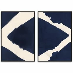 L ART "NAVY ARROW" CANVAS ART Wall Art