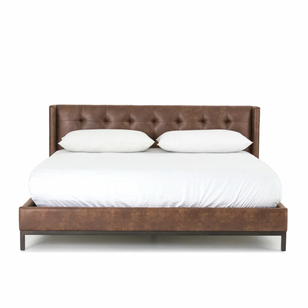 Coupon π FOUR HANDS NEWHALL VINTAGE TOBACCO LEATHERETTE BED Furniture π₯° 15 FOUR HANDS NEWHALL VINTAGE TOBACCO LEATHERETTE BED Furniture