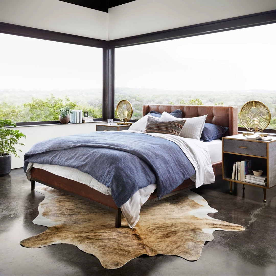 Coupon π FOUR HANDS NEWHALL VINTAGE TOBACCO LEATHERETTE BED Furniture π₯° 2 FOUR HANDS NEWHALL VINTAGE TOBACCO LEATHERETTE BED Furniture