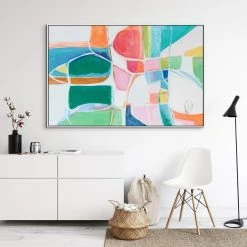 L ART "NIOSA" CANVAS ART