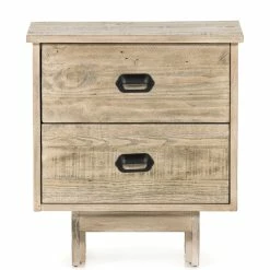 FOUR HANDS NORTHERN PINE NIGHTSTAND: WEATHERED WHEAT