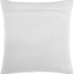 SURYA NOVA COTTON EMBROIDERED PILLOW: MUSTARD, NAVY