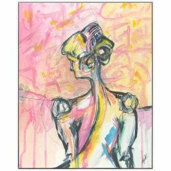 L ART Wall Art "NUDE 411" CANVAS ART