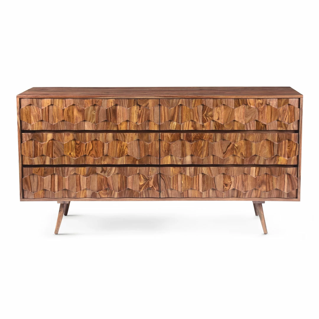 Budget ๐งจ MOES O2 RETRO 6 DRAWER ๐ DRESSER Furniture ๐งจ 1 MOES O2 RETRO 6 DRAWER DRESSER Furniture