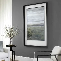 Cheap π₯° UTTERMOST "OCALA" GLASS FRAMED PRINT Wall Art π₯° 8 UTTERMOST