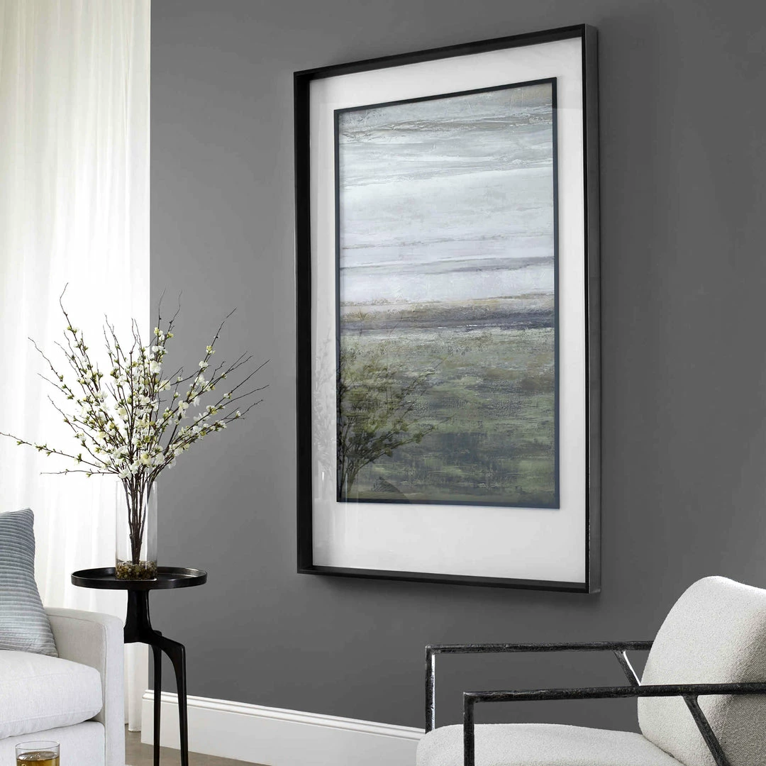 Cheap π₯° UTTERMOST "OCALA" GLASS FRAMED PRINT Wall Art π₯° 3 UTTERMOST "OCALA" GLASS FRAMED PRINT Wall Art