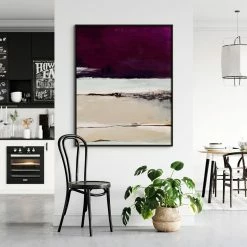 Brand new ๐ L ART "OCEAN ROAD" CANVAS ART Wall Art ๐ 8 L ART