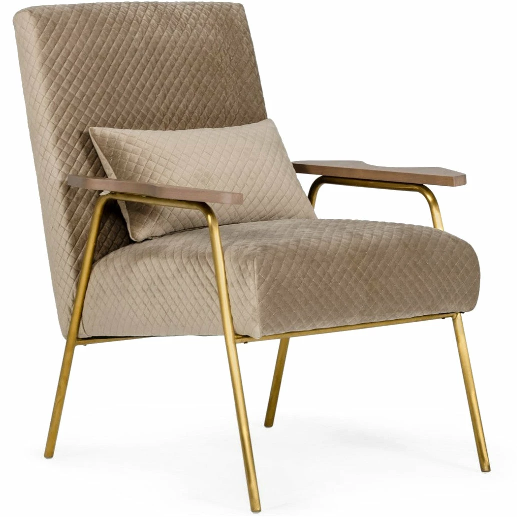 Cheapest 😉 VIG OPAL DIAMOND QUILTED ARM CHAIR Furniture ❤️ 2 VIG OPAL DIAMOND QUILTED ARM CHAIR Furniture