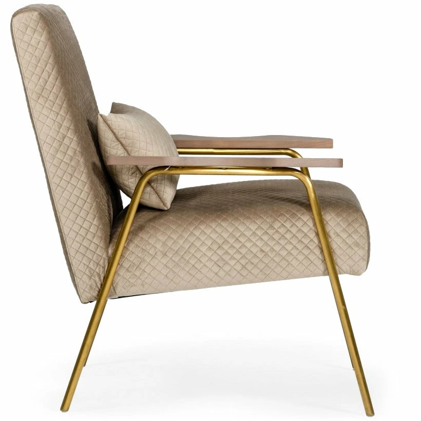 Cheapest 😉 VIG OPAL DIAMOND QUILTED ARM CHAIR Furniture ❤️ 3 VIG OPAL DIAMOND QUILTED ARM CHAIR Furniture