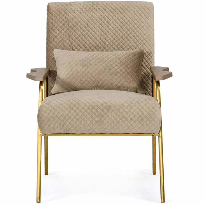 Cheapest 😉 VIG OPAL DIAMOND QUILTED ARM CHAIR Furniture ❤️ 1 VIG OPAL DIAMOND QUILTED ARM CHAIR Furniture