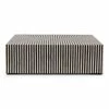 MOES OPTICAL INLAY BLOCK COFFEE TABLE