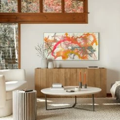 MOES OPTICAL INLAY SIDE TABLE