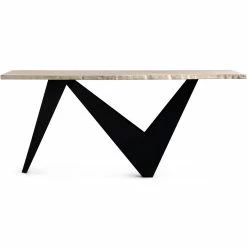 MOES Furniture ORIGAMI LIVE-EDGE CONSOLE TABLE