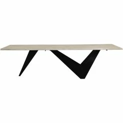 Best Pirce ⭐ MOES ORIGAMI LIVE-EDGE DINING TABLE ⭐ 21 MOES ORIGAMI LIVE-EDGE DINING TABLE